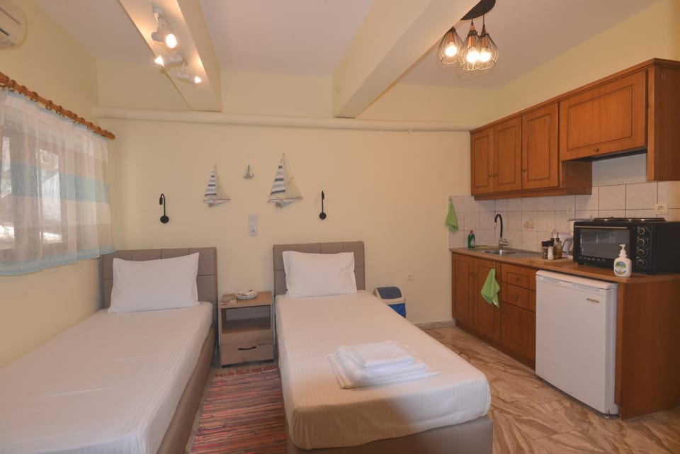 Kitchen or kitchenette, Bedroom