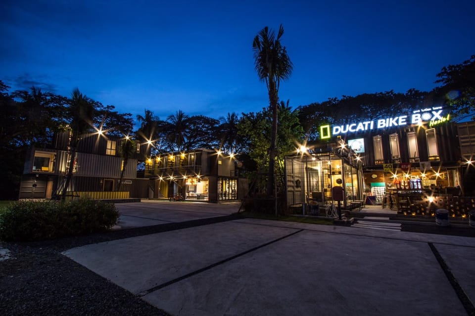 Ducati Bike Box Hotel Hostel in Laos