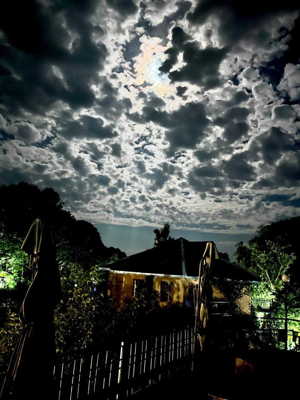 Property building, Night, Natural landscape