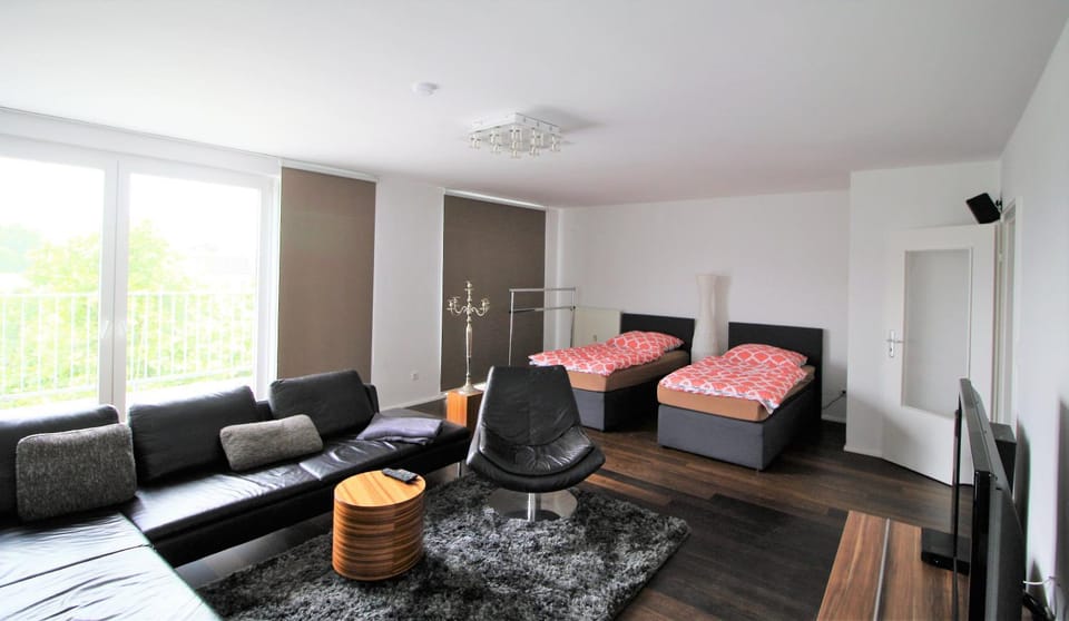 Living room, Bedroom