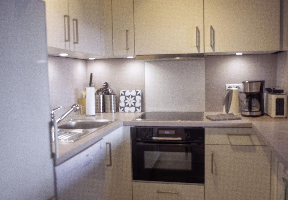 Kitchen or kitchenette, kitchen