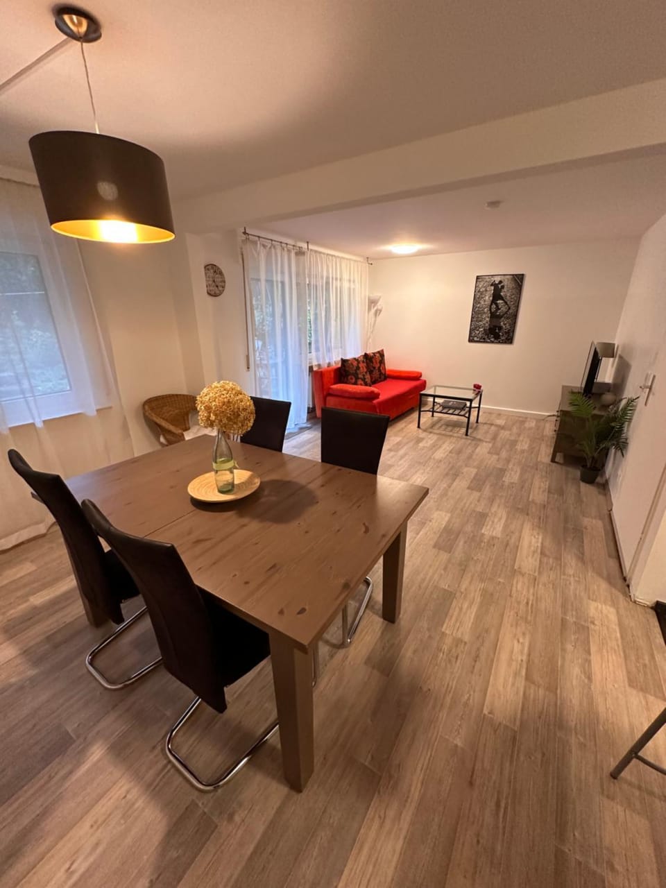 Living room, Dining area
