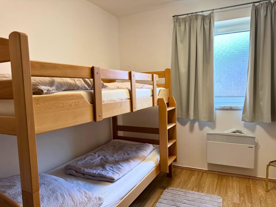 Bed, Photo of the whole room, Bedroom, bunk bed