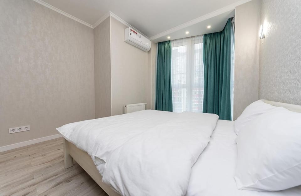 Bed, Bedroom, air conditioner