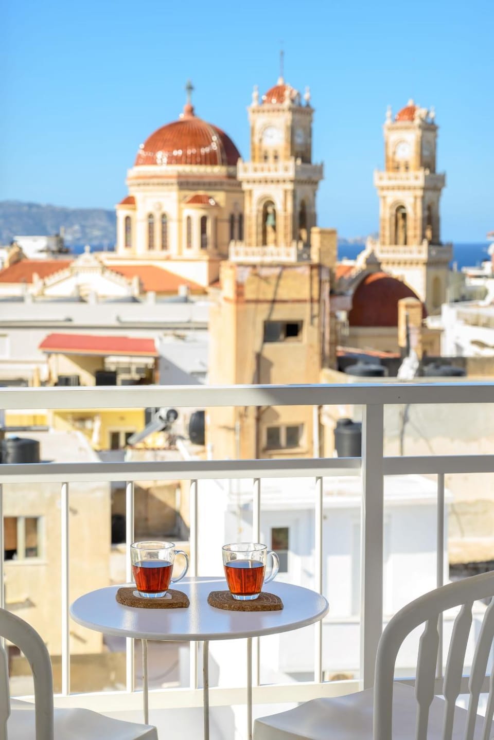 Natural landscape, View (from property/room), Balcony/Terrace, Dining area, Sea view