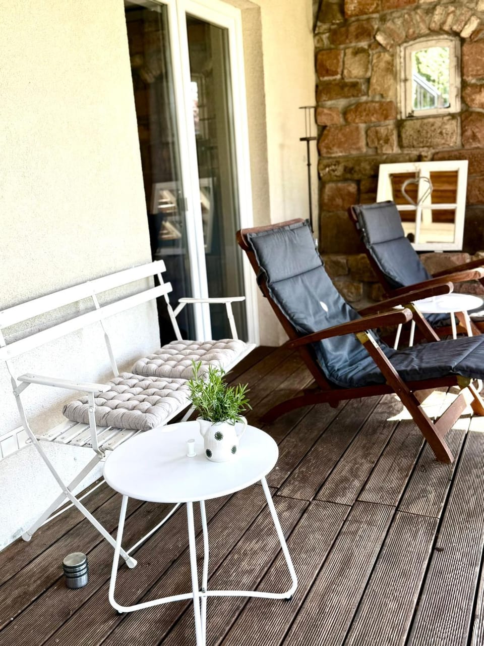 Balcony/Terrace, Seating area, sunbed