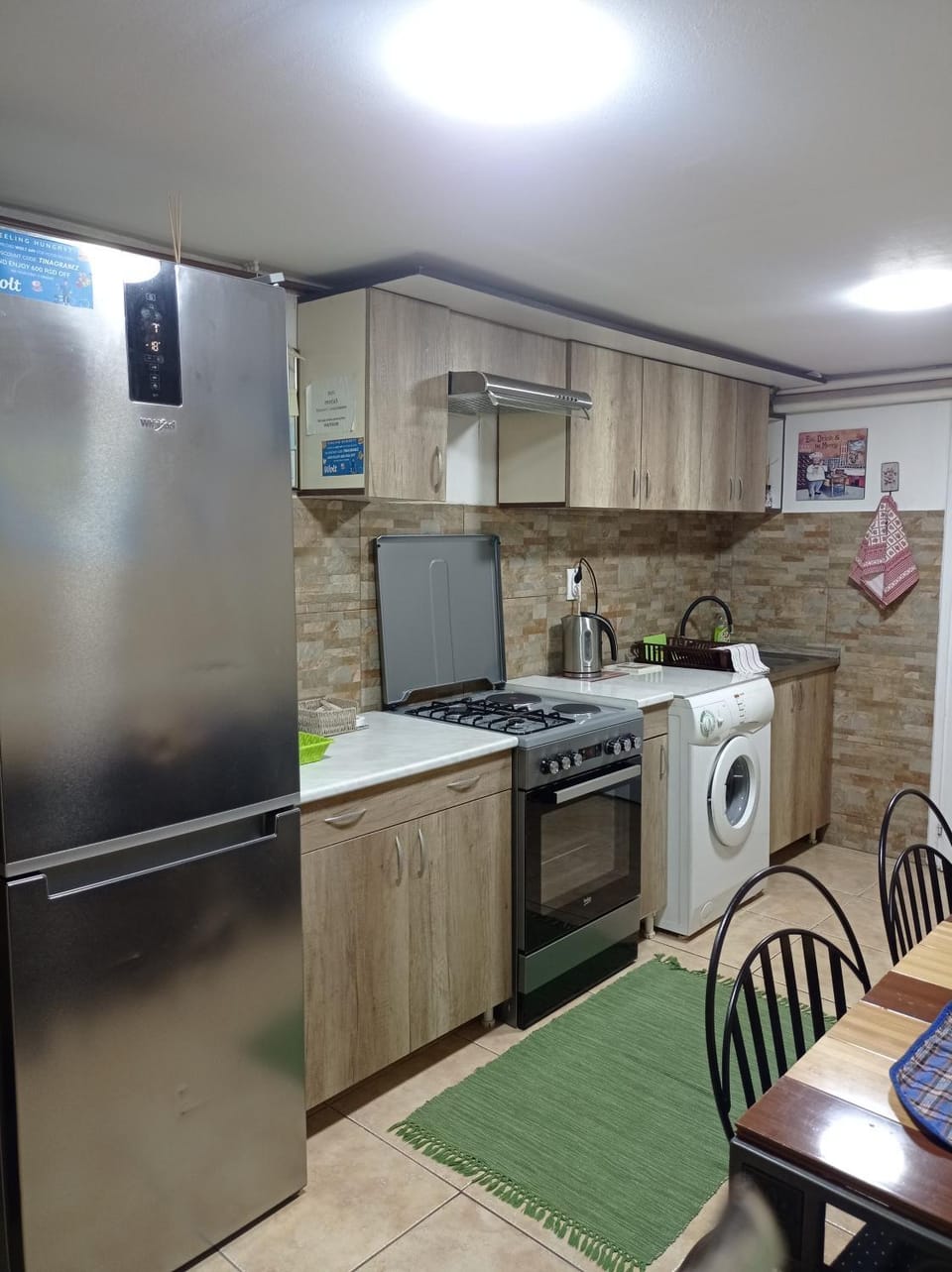 Kitchen or kitchenette, Dining area, pet friendly, washing machine