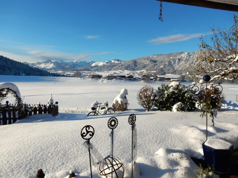 Natural landscape, Winter, View (from property/room), Mountain view
