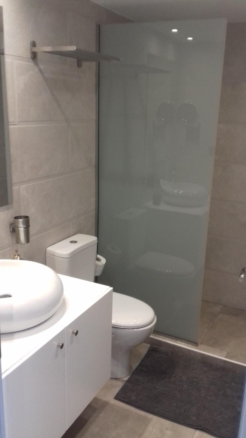 Shower, Toilet, Bathroom, Dining area