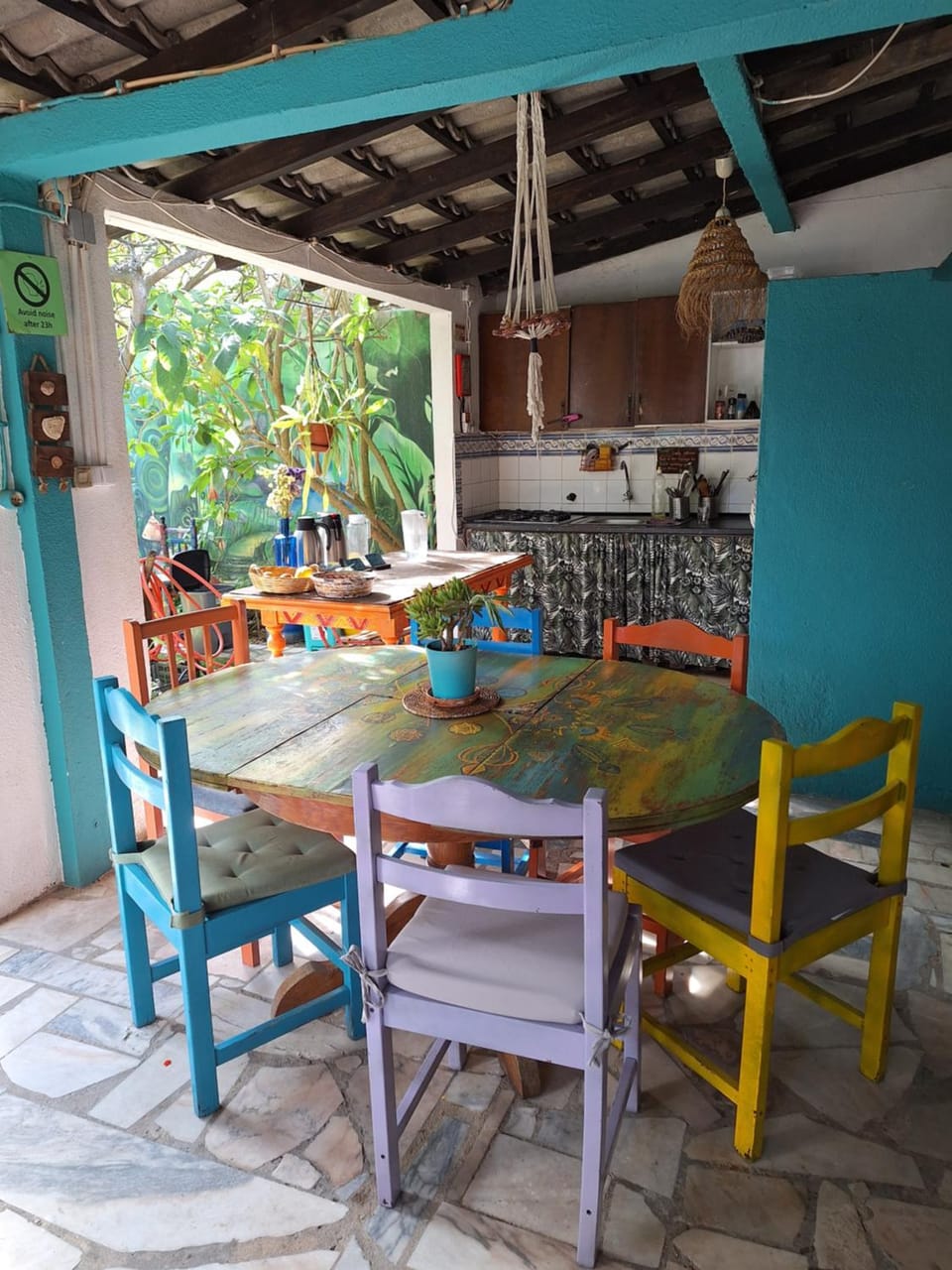 Garden, Communal kitchen