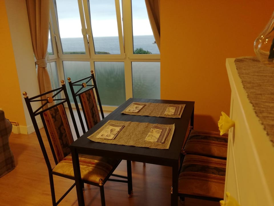 Balcony/Terrace, Living room, Dining area, Sea view