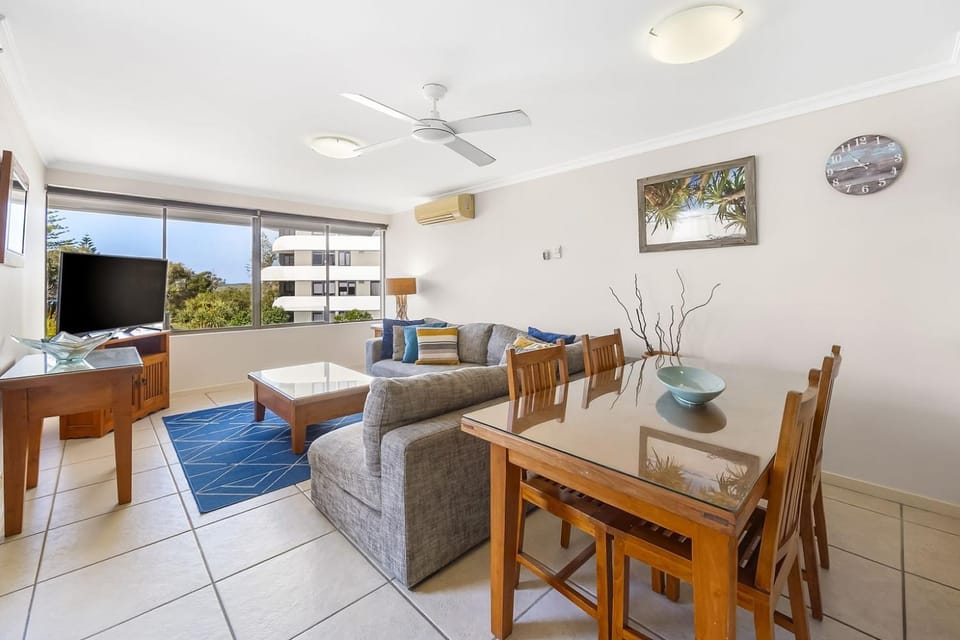 Property building, Living room, Dining area
