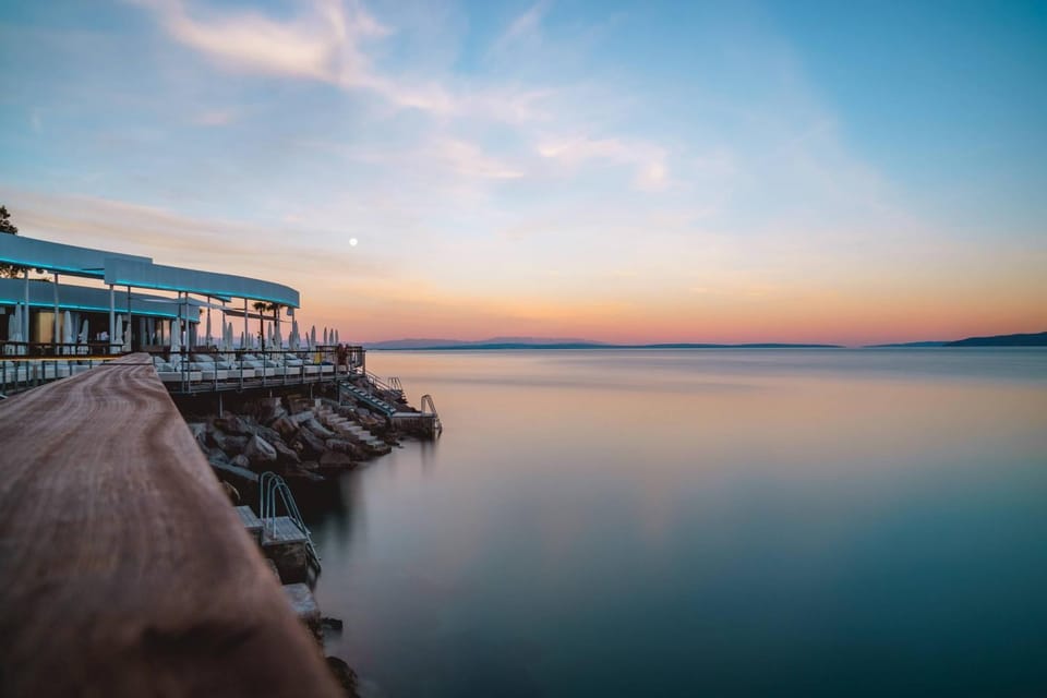 Nearby landmark, Summer, Beach, On site, Sunset, Open Air Bath
