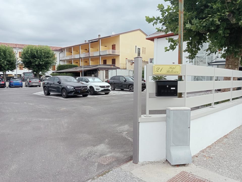 Facade/entrance, Parking