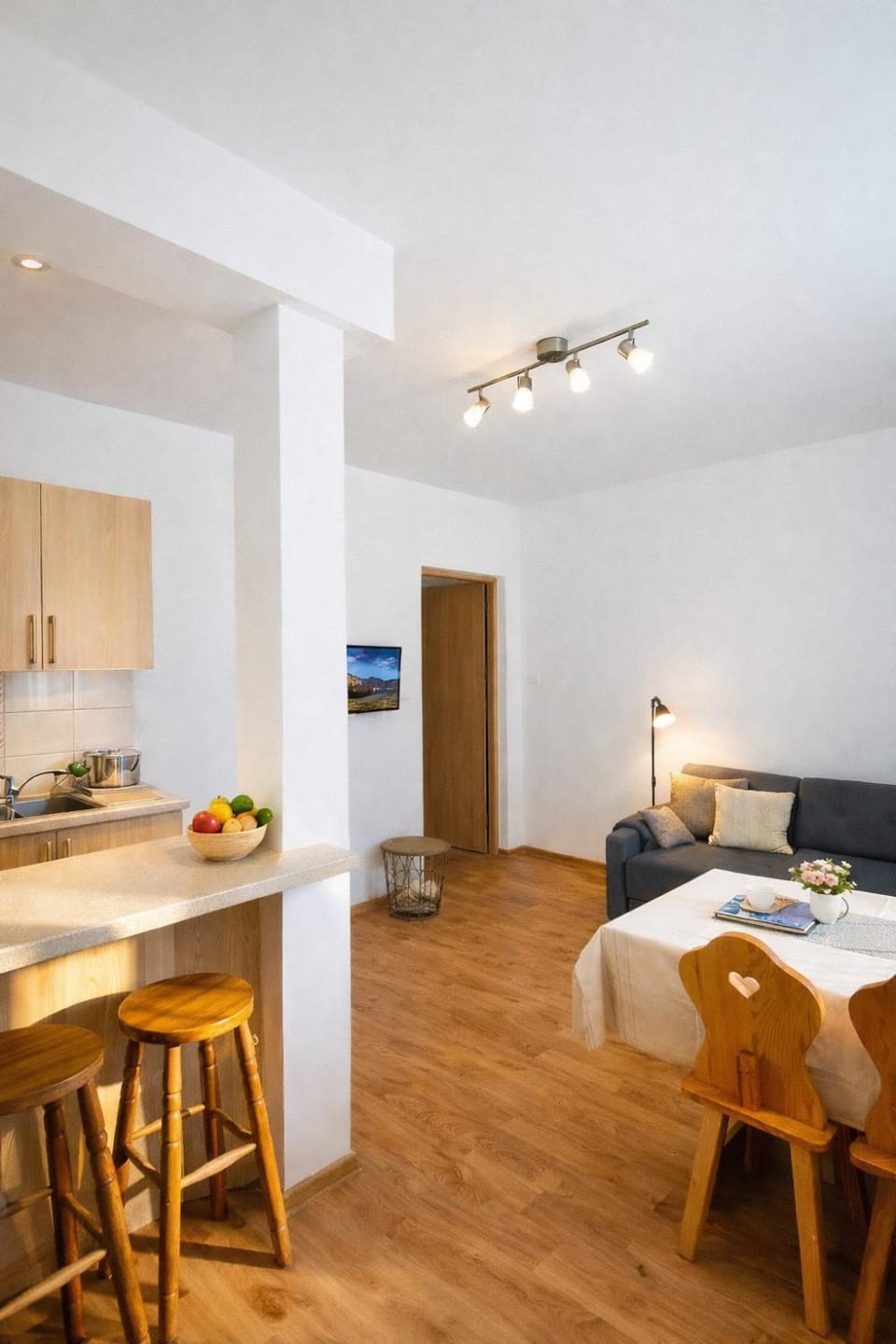 Living room, Bedroom