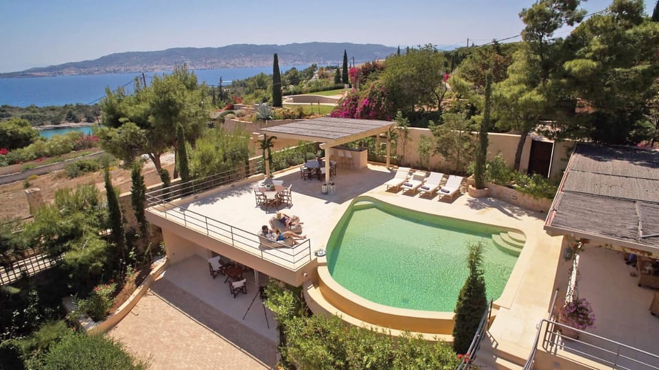 Patio, Bird's eye view, Garden, Garden view, Pool view, Swimming pool