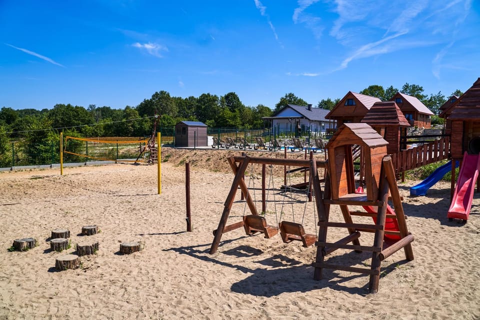 Osada Łagówek - domek letniskowy do wynajęcia Nature lodge in Poland