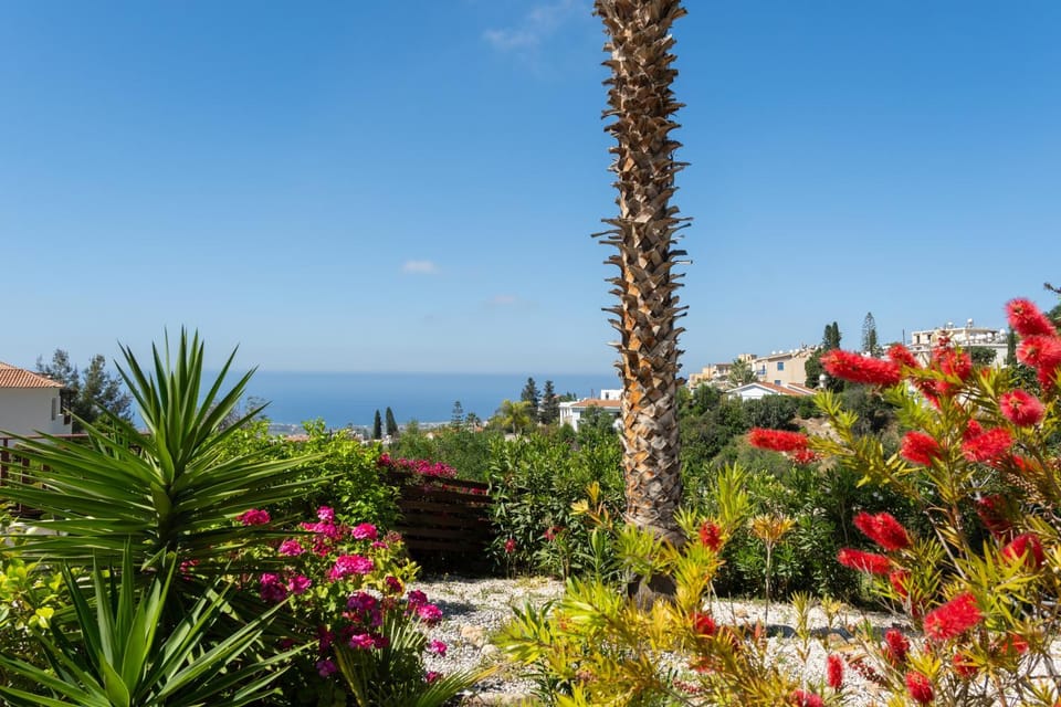 Natural landscape, Garden, Sea view