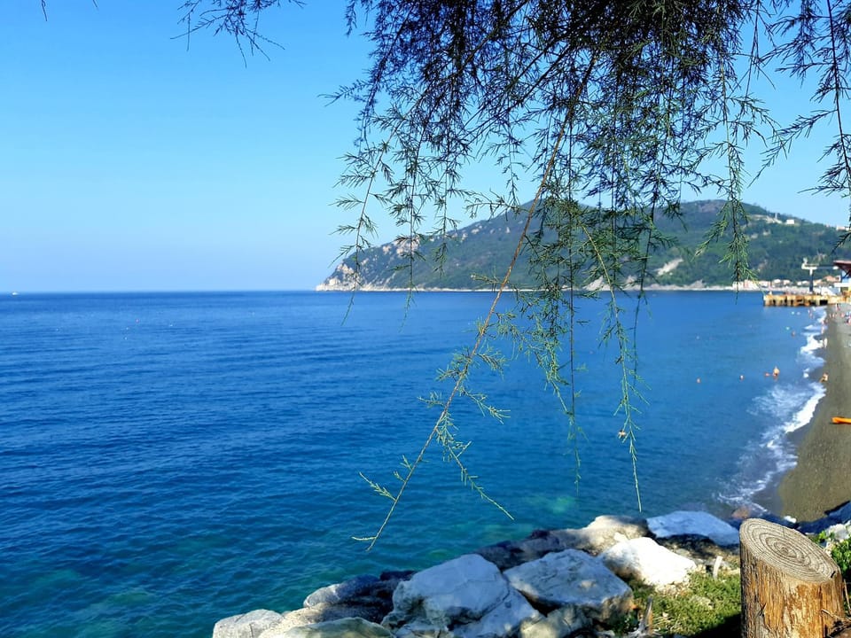 Natural landscape, Hiking, Sea view