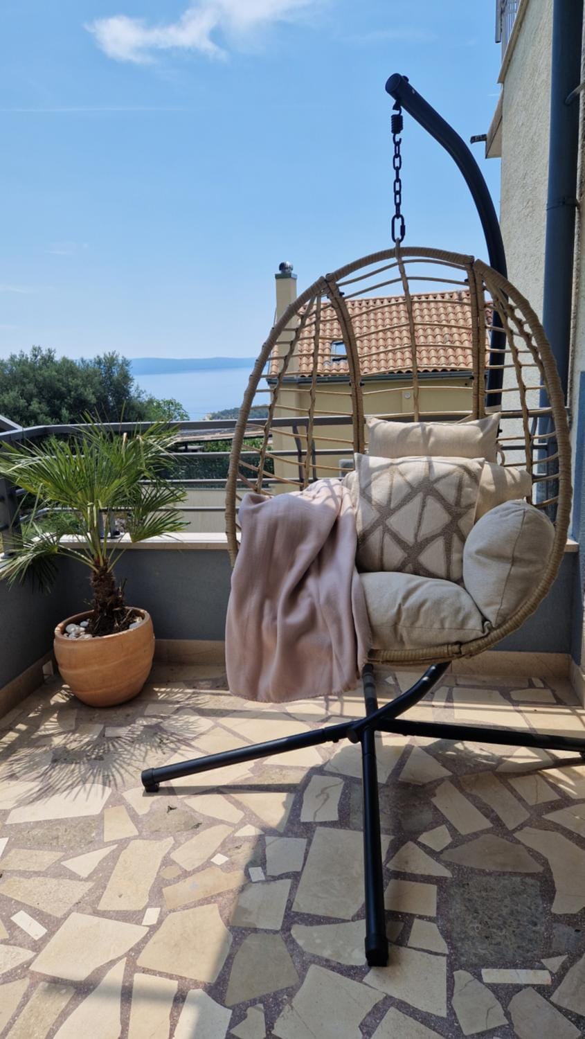 Patio, Natural landscape, View (from property/room), Seating area, Sea view
