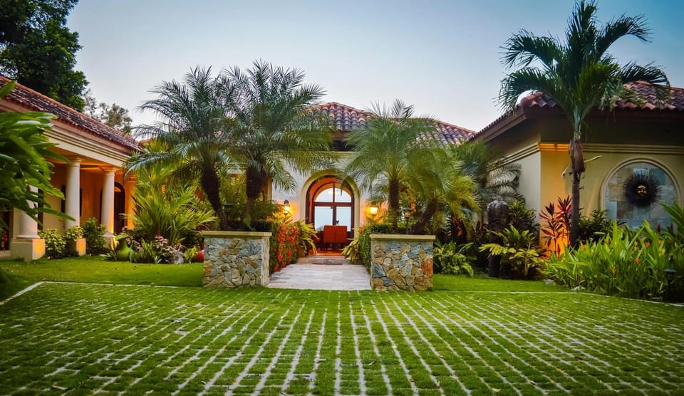 Property building, Natural landscape, Garden, Garden view