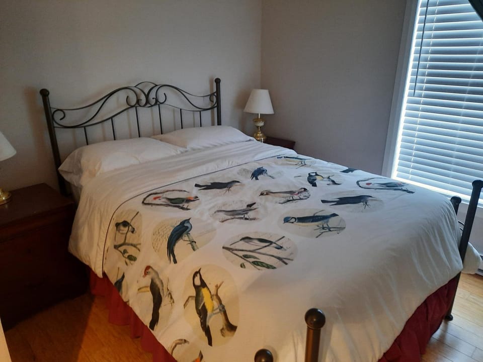 Bedroom, air conditioner