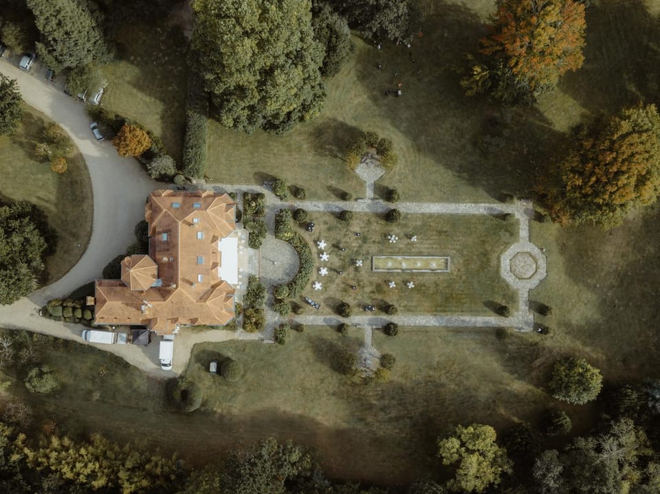 Bird's eye view, Garden view