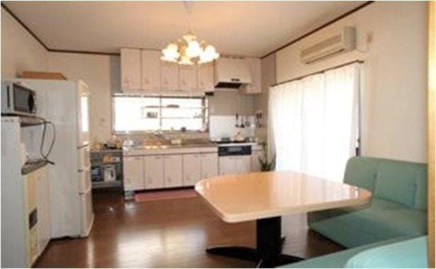 Living room, Dining area, Communal kitchen