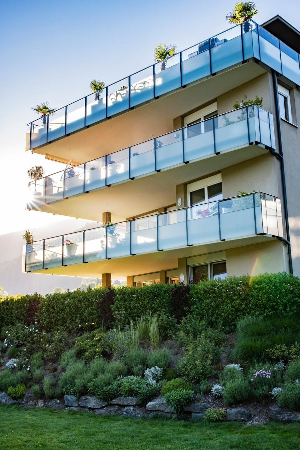 Property building, Garden