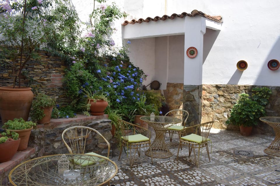 Property building, Patio, Garden, Garden view