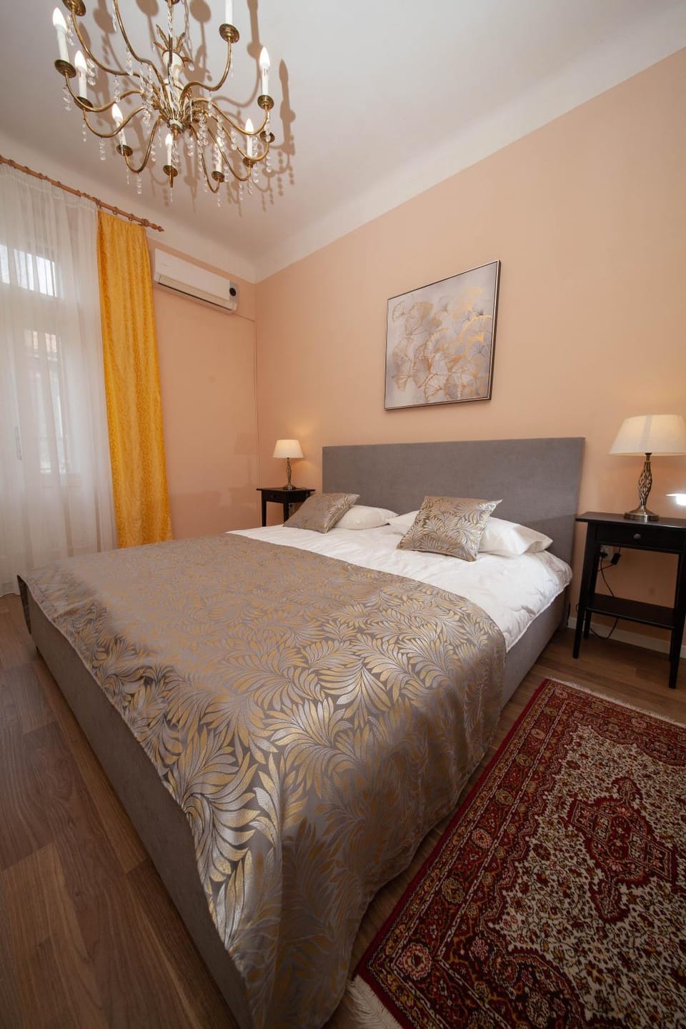 Bed, TV and multimedia, Balcony/Terrace, Bedroom, Garden view, wardrobe, air conditioner