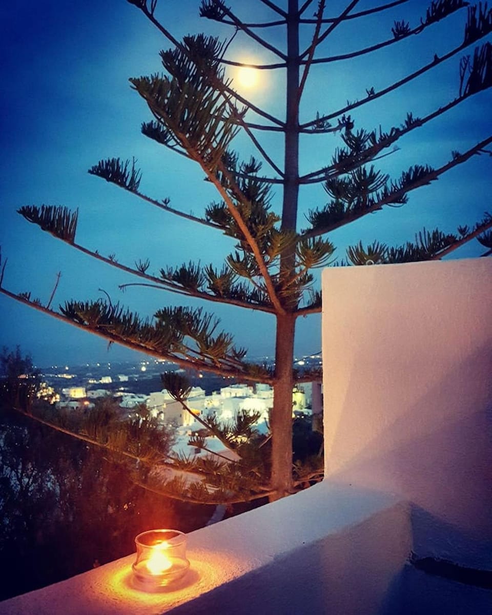 Night, Natural landscape, Sea view