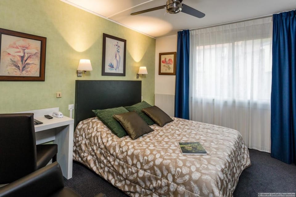 Bed, Photo of the whole room, Bedroom, fireplace