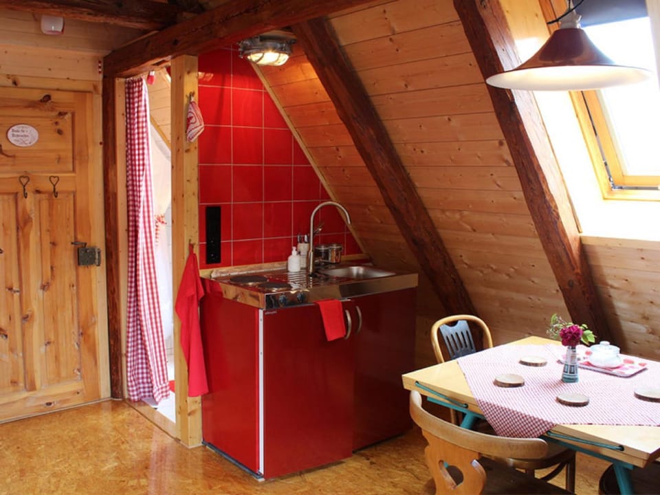 Kitchen or kitchenette, Dining area