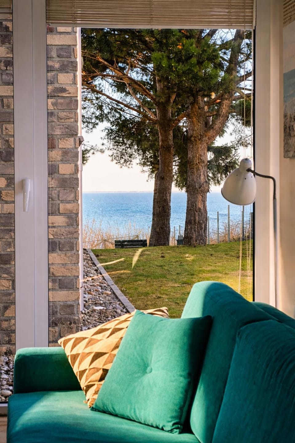 Natural landscape, Living room, Sea view