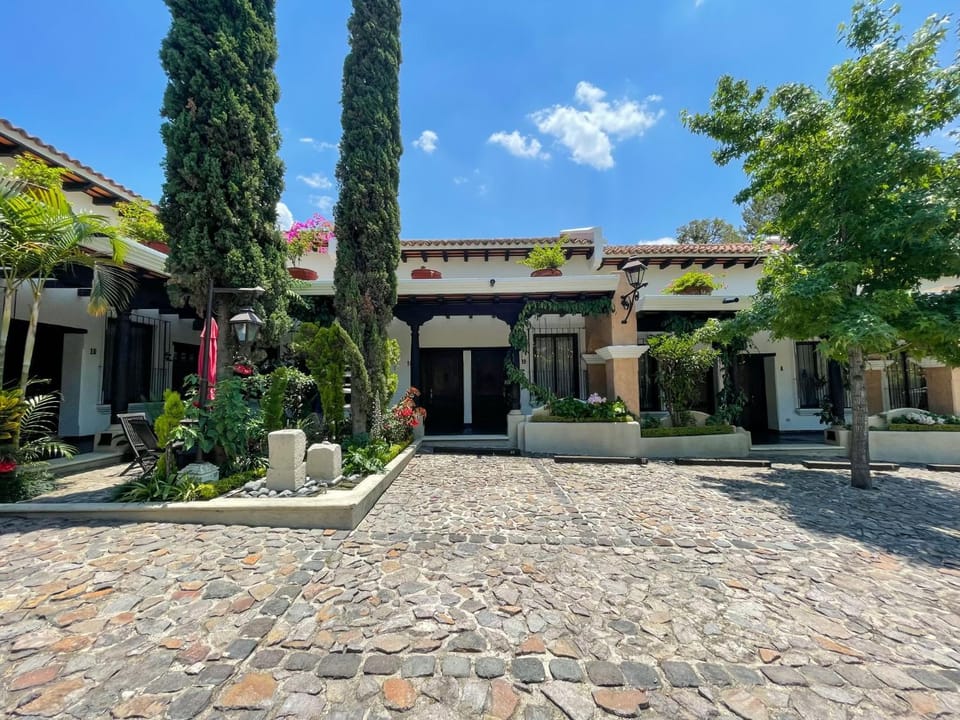 Property building, Garden view