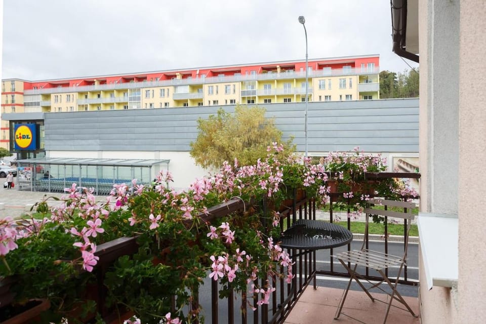 View (from property/room), Balcony/Terrace, Supermarket/grocery shop