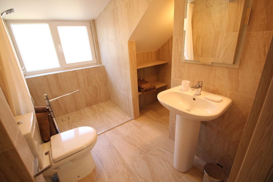Shower, Toilet, Bathroom, Photo of the whole room