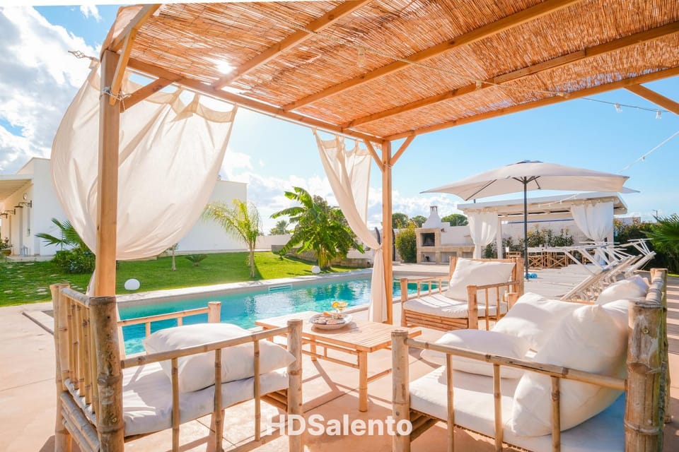 Garden view, sunbed