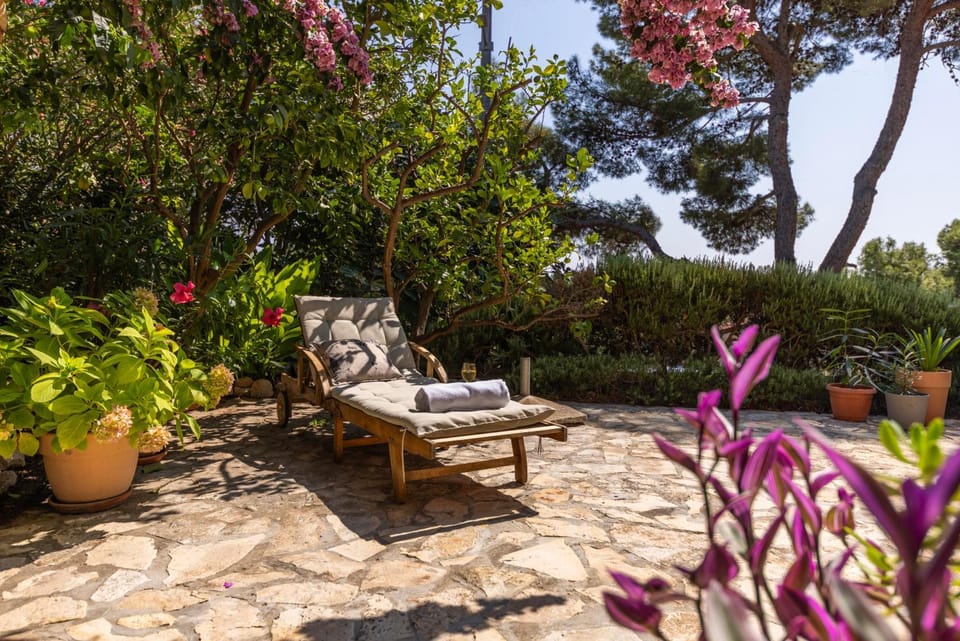 Garden, sunbed
