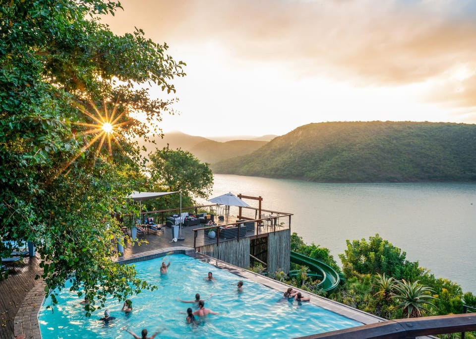 Patio, View (from property/room), Lake view, Swimming pool