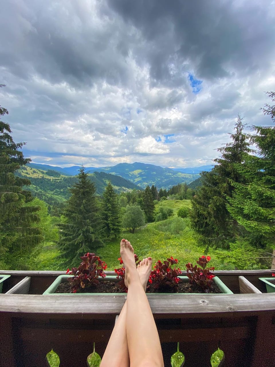 Natural landscape, View (from property/room), Balcony/Terrace, Mountain view