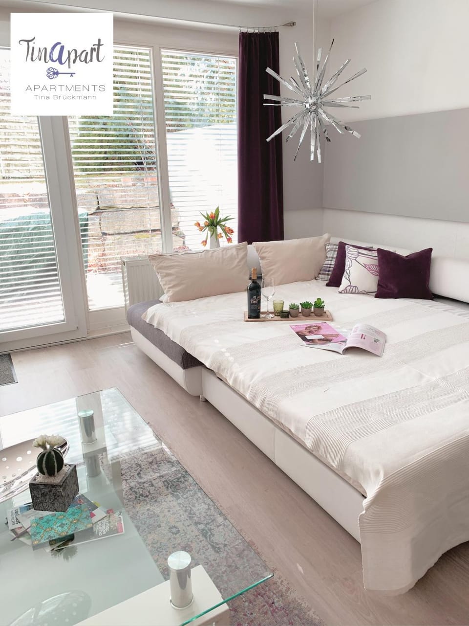 Living room, Bedroom