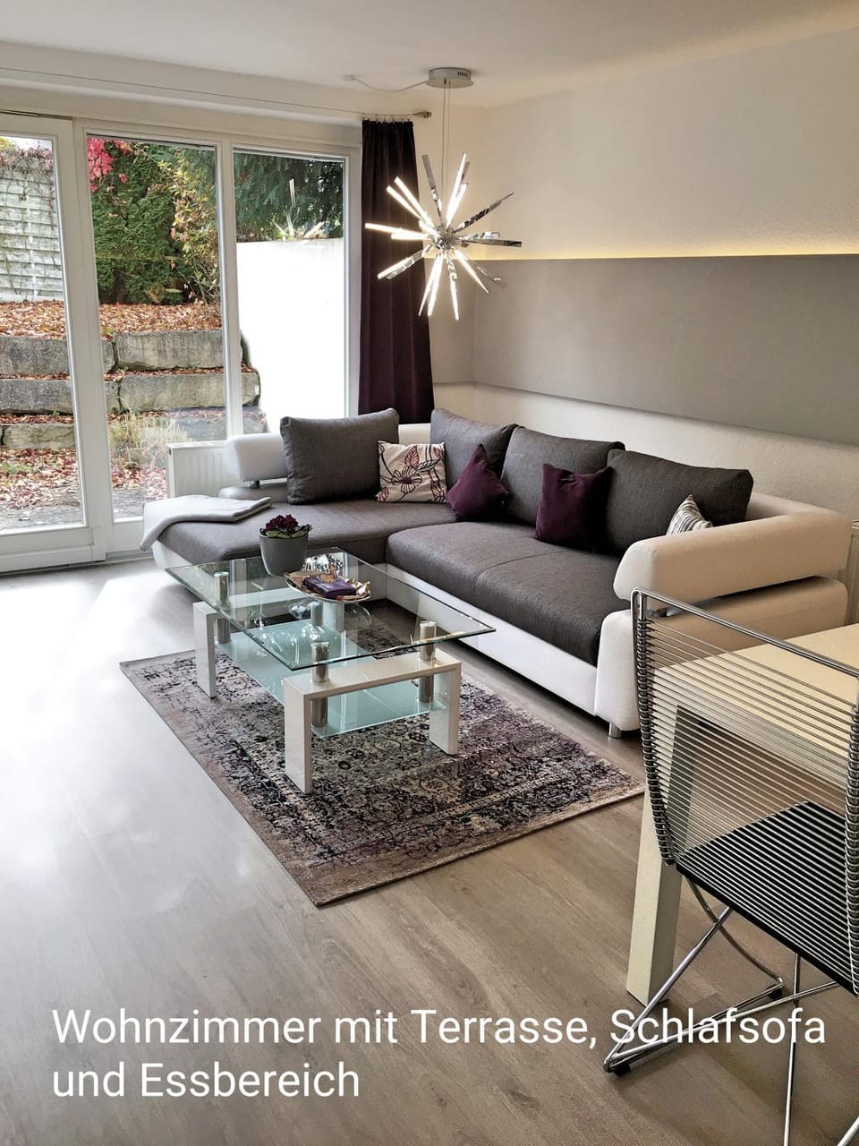 Living room, Bedroom