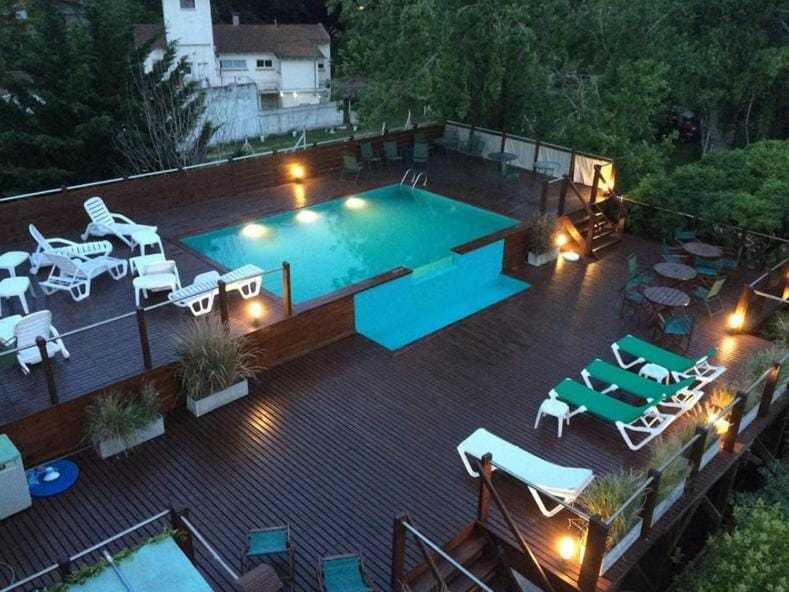 Off site, Night, On site, Pool view