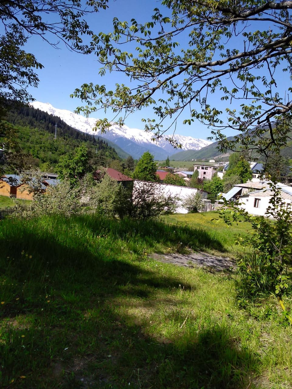 Spring, Day, Natural landscape, Mountain view