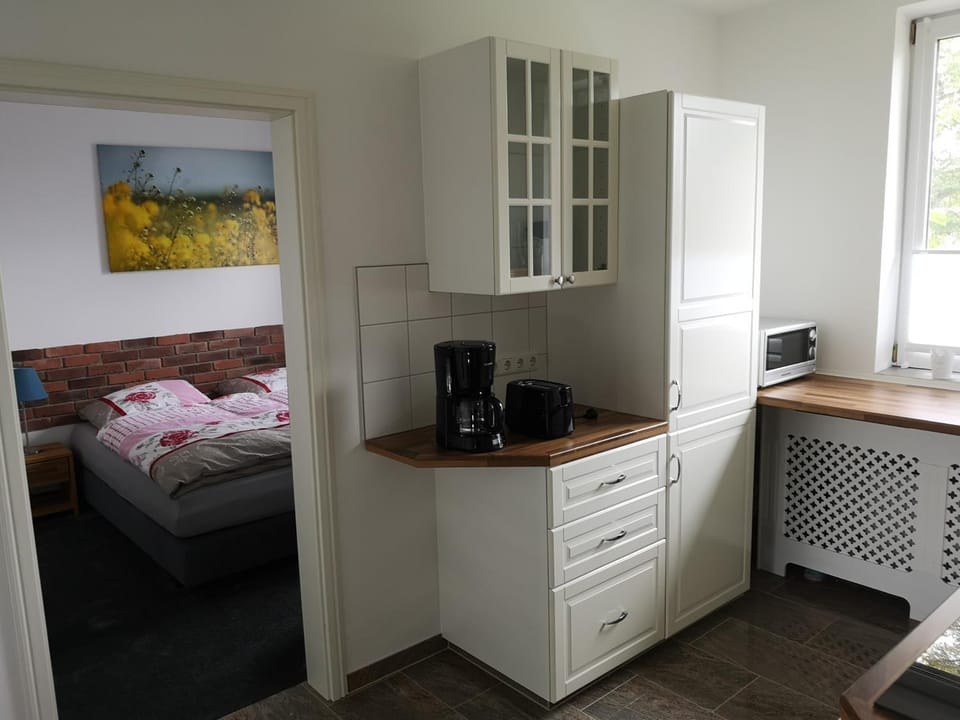 Kitchen or kitchenette, Bedroom