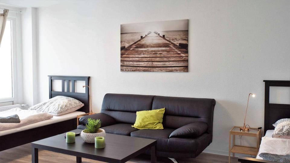 Living room, Bedroom