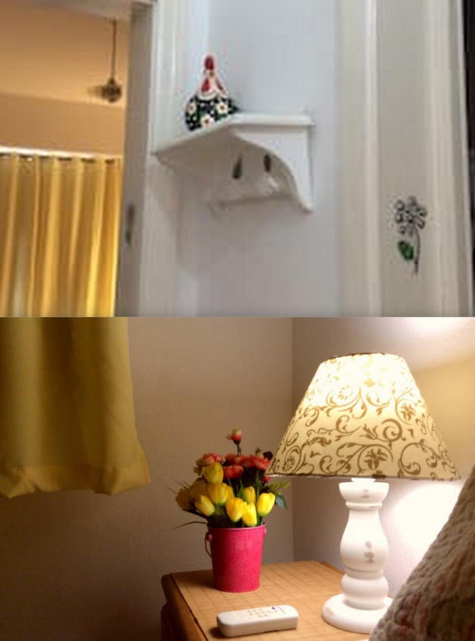 Photo of the whole room, Decorative detail