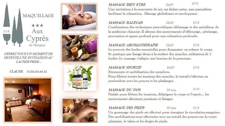 Massage, Massage